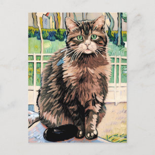 Vincent Cat Gogh Briefkaart