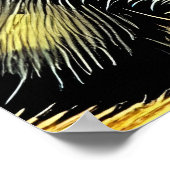 Vincent Cat Gogh Poster (Hoek)