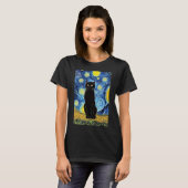 Vincent Cat Gogh T-Shirt (Voorkant volledig)