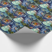 Vincent de Sneeuwman inpakpapier (Hoek)