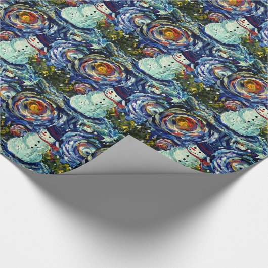 Vincent de Sneeuwman inpakpapier (Hoek)