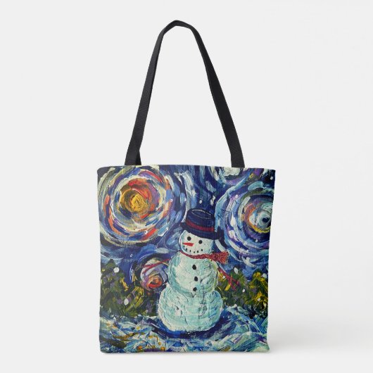 Vincent de Sneeuwman Tas (Achterkant)