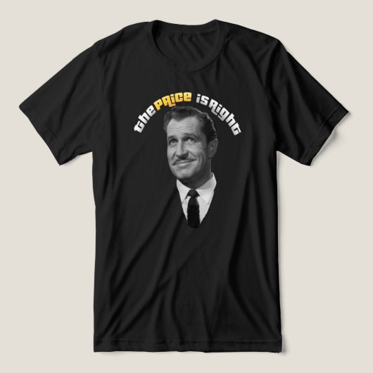 Vincent Price is goed Tri-Blend Shirt (Design voorkant)