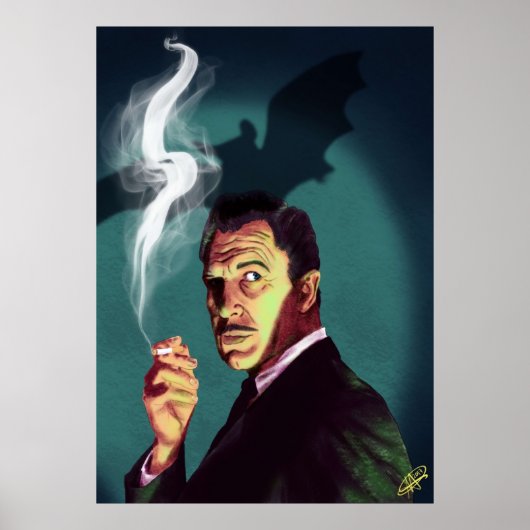 Vincent Price Poster (Voorkant)