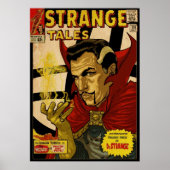 VINCENT PRIJS ALS DR. STRANGE RETRO COMIC HOESJE POSTER (Voorkant)