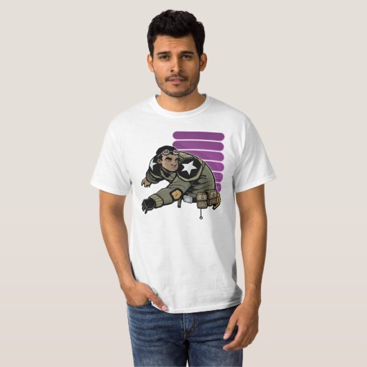 Vincent Spicer OilCan Drive T-Shirt (Voorkant volledig)