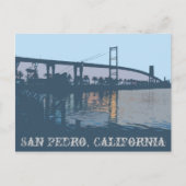 Vincent Thomas Bridge-Briefkaart Briefkaart (Voorkant)