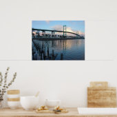 Vincent Thomas Bridge Poster (Keuken)