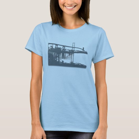 Vincent Thomas Bridge Ringer T-shirt (Voorkant)