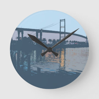 Vincent Thomas Bridge Wall Clock Ronde Klok