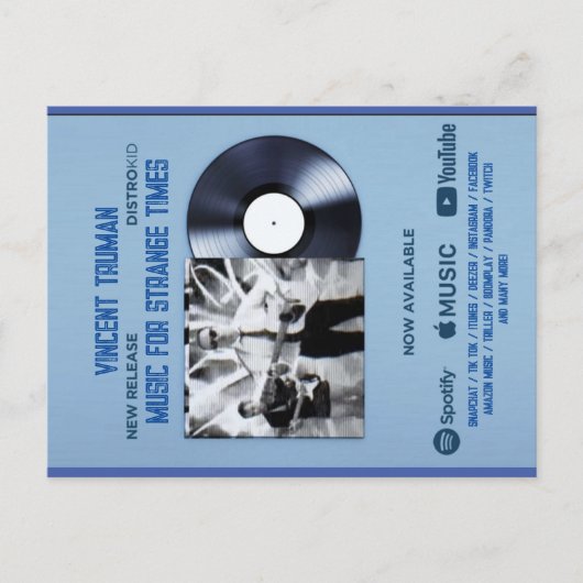 Vincent Truman Briefkaart 2 (Voorkant)