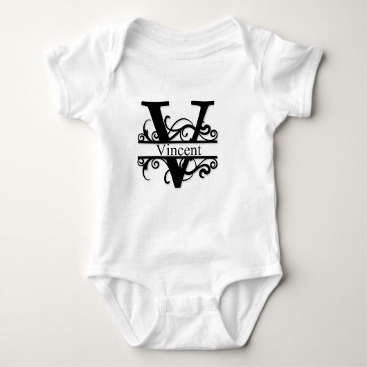 Vincent V Monogram Romper (Voorkant)