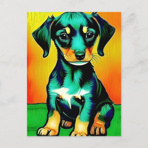 Vincent Van Dog Briefkaart
