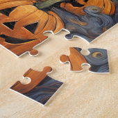 Vincent van Ghost Spooky Night Halloween Legpuzzel (Zijkant)