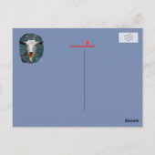 Vincent Van Goat Animal Painter Briefkaart (Achterkant)