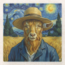 Vincent Van Goat, glazen onderzetter