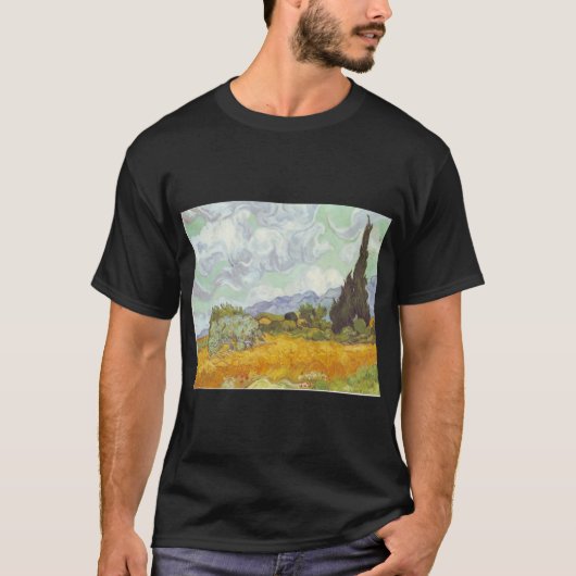 vincent van gogh 0020 beschreibung vincent van go t-shirt (Voorkant)