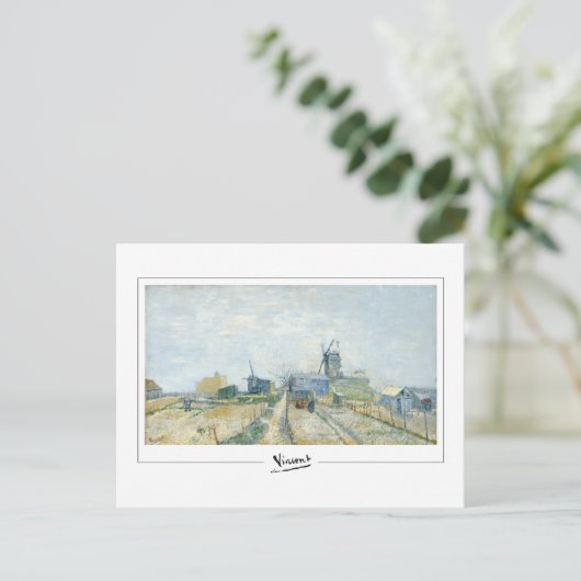 Vincent Van Gogh #11 - Fine Art Briefkaart (Staand voorkant)