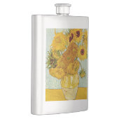 Vincent van Gogh 12 Zonnebloemen impressionist Heupfles (Rechts)