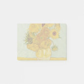 Vincent van Gogh 12 Zonnebloemen impressionist Post-it® Notes (Voorkant)