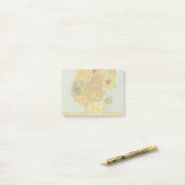 Vincent van Gogh 12 Zonnebloemen impressionist Post-it® Notes (Op bureau)