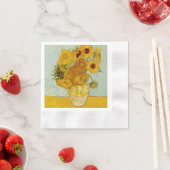 Vincent van Gogh 12 Zonnebloemen impressionist Servet (Insitu)