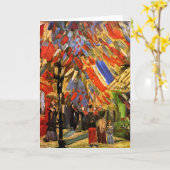 Vincent van Gogh - 14 juli - herdenking Kaart (Gele Bloem)