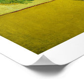 Vincent Van Gogh 15 zonnebloemen in een Vase Post Poster (Hoek)