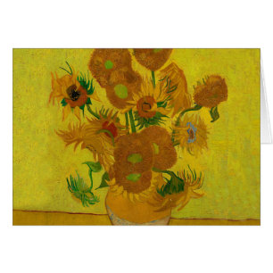 Vincent Van Gogh 15 zonnebloemen schilderen