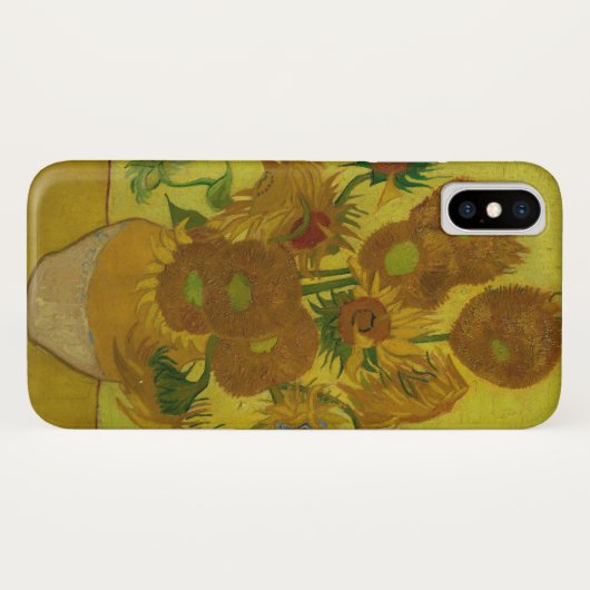 Vincent Van Gogh 15 zonnebloemen schilderen Case-Mate iPhone Case (Achterkant (horizontaal))