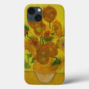 Vincent Van Gogh 15 zonnebloemen schilderen Case-Mate iPhone Case