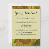 Vincent Van Gogh 15 zonnebloemen schilderen Kaart (Voorkant)