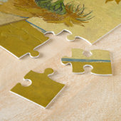 Vincent Van Gogh 15 zonnebloemen schilderen Legpuzzel (Zijkant)