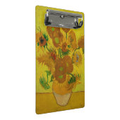 Vincent Van Gogh 15 zonnebloemen schilderen Mini Klembord (Schuin)