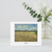 Vincent Van Gogh #16-2 - Kunst Briefkaart (Staand voorkant)