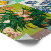 Vincent Van Gogh, 1800, bloemenkollage Poster (Hoek)