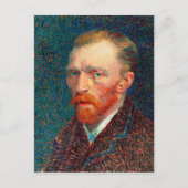 Vincent Van Gogh 1887 Self Portrait Briefkaart (Voorkant)