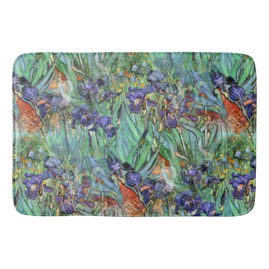 Vincent van Gogh 1889 Irises Badmat (Voorkant)
