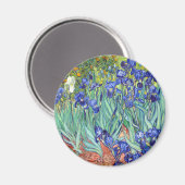 Vincent van Gogh 1889 Irises Magneet (Voorkant / Achterkant)