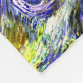 Vincent Van Gogh 1889 Sterrennacht Fleece Deken (Hoek)
