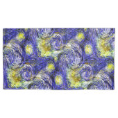 Vincent Van Gogh 1889 Sterrennacht Kussensloop (Voorkant)