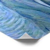 Vincent Van Gogh 1889 Zelfportret Poster (Hoek)