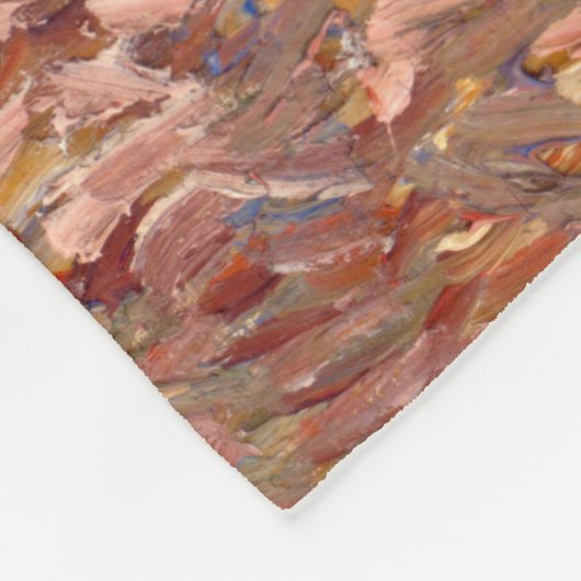 Vincent Van Gogh 1898 Irises Fleece Deken (Hoek)