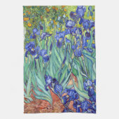 Vincent Van Gogh 1898 Irises Theedoek (Verticaal)