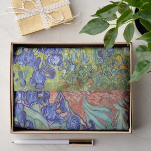 Vincent Van Gogh 1898 Irises Tissuepapier (Geschenk)