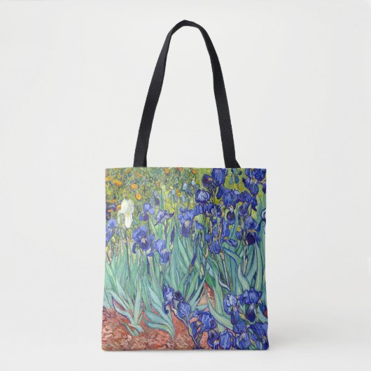 Vincent Van Gogh 1898 Irises Tote Bag (Voorkant)