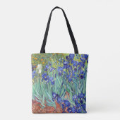 Vincent Van Gogh 1898 Irises Tote Bag (Achterkant)