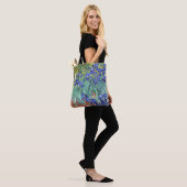 Vincent Van Gogh 1898 Irises Tote Bag (Op model)