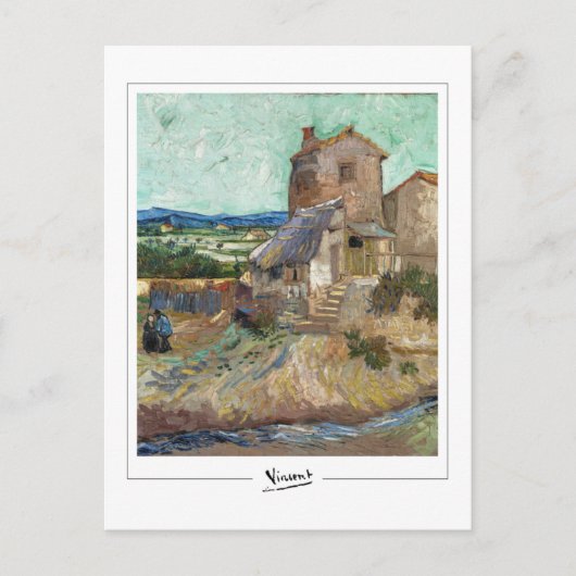 Vincent Van Gogh #1 - Kunst Briefkaart (Voorkant)