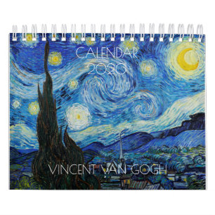 VINCENT VAN GOGH 2020 CALENDAR KALENDER